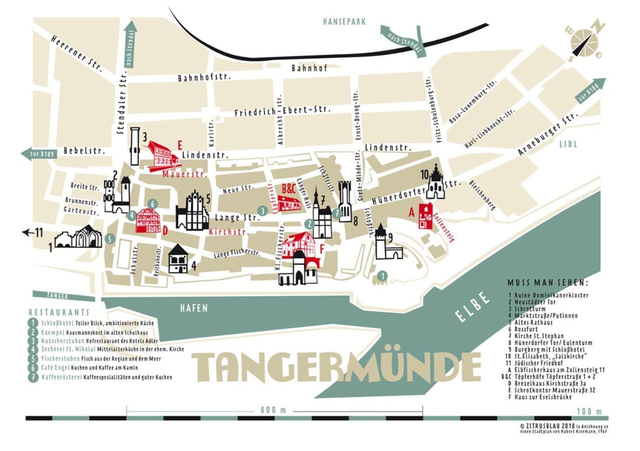Töpferhof 2 Villa Tangermünde Exteriör bild